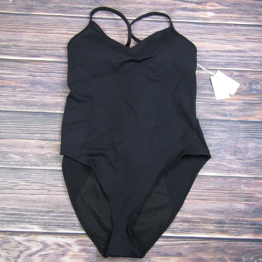 Good American NEW 3XL Size 6 Black Sculpt One Piece Swimsuit‎ Beach Summer